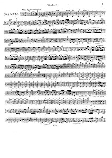 Complete Symphony: Version for string sextet – viola II part by Ludwig van Beethoven