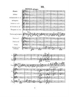 Concerto for Violin and Orchestra in D Major, Op.61: Rondo by Ludwig van Beethoven