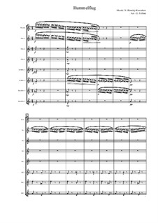 Flight of the Bumblebee: For flute octet by Nikolai Rimsky-Korsakov