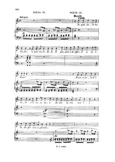In qual fiero contrasto... Tradito, schernito: For tenor and piano by Wolfgang Amadeus Mozart