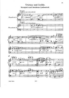 Fragments: Introduction and Isolde's Love-Death by Richard Wagner