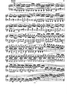 Sonata for Piano No.1 in C Major, J.138 Op.24: Movimento IV by Carl Maria von Weber
