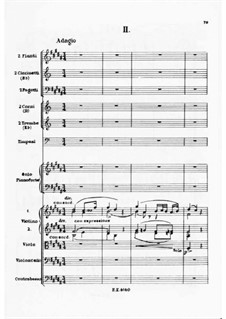 Concerto for Piano and Orchestra No.2, J.155 Op.32: movimento II by Carl Maria von Weber