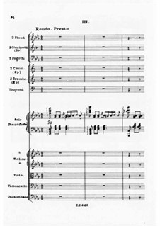 Concerto for Piano and Orchestra No.2, J.155 Op.32: movimento III by Carl Maria von Weber