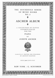 Dozia, Mazurka-Mélodie, Op.23: Para Piano by Joseph Ascher