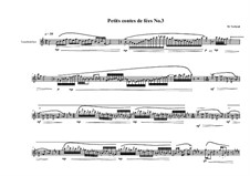 Petits contes de fées No.3 for tenor recorder, MVWV 776: Petits contes de fées No.3 for tenor recorder by Maurice Verheul