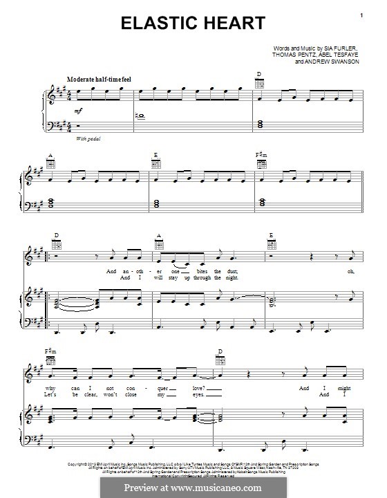 перевод песни elastic heart