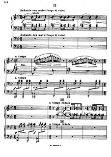 Symphonic Dances, Op.45: Movimento II, para dois pianos de quatro mãos by Sergei Rachmaninoff
