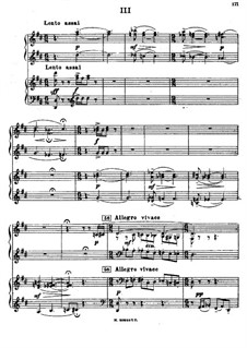 Symphonic Dances, Op.45: Movimento III, para dois pianos de quatro mãos by Sergei Rachmaninoff