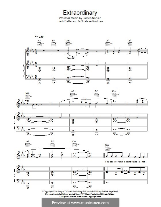 Extraordinary por J. Napier, J. Patterson, G. Rudman em músicaNeo