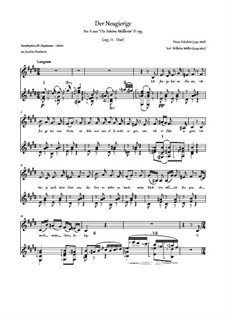 No.6 Der Neugierige (The Inquisitive One): para voz e guitarra by Franz Schubert