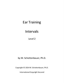 Ear Training: Intervals: Level 2 by Michele Schottenbauer
