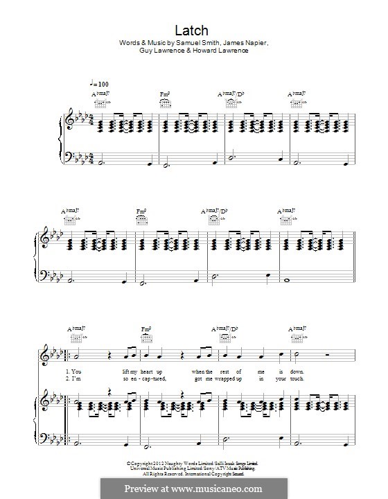 Latch (Disclosure ft. Sam Smith) por Sam Smith, J. Napier, G. Lawrence