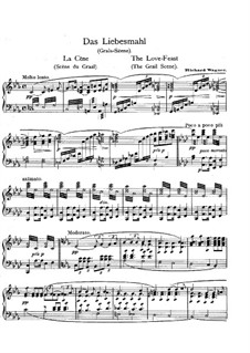 The Love-Feast: Para Piano by Richard Wagner