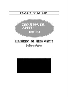 Tico-Tico no fubá: para quartetos de cordas by Zequinha de Abreu