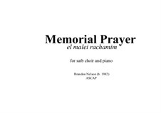 Memorial Prayer: Memorial Prayer by Brandon Nelson