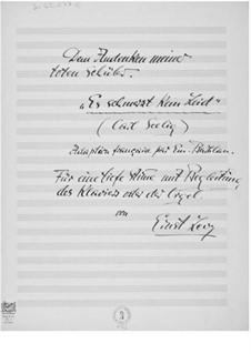 Es schmerzt kein Leid for Deep Voice and Piano or Organ: Es schmerzt kein Leid for Deep Voice and Piano or Organ by Ernst Levy