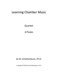 Learning Chamber Music: Flute quartet by Michele Schottenbauer