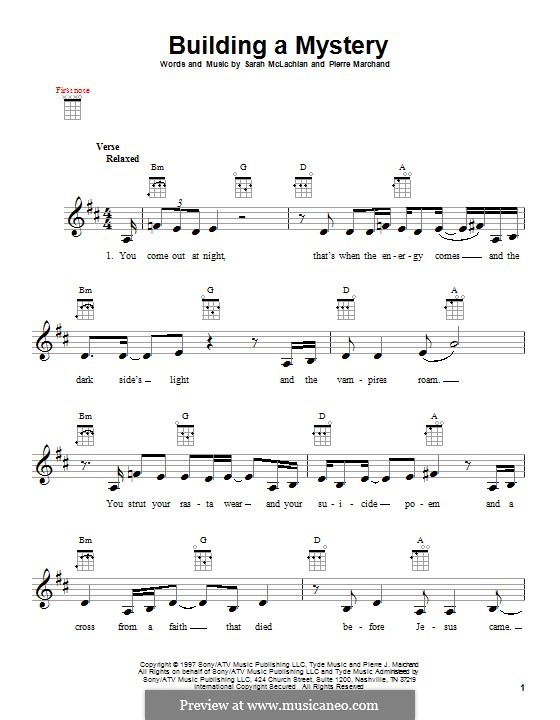 Building a Mystery: para ukulele by Pierre Marchand