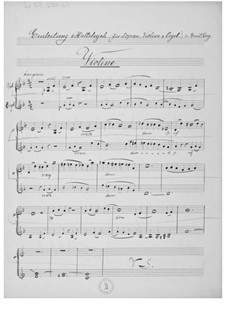 Introduction and Hallelujah for Soprano, Violin and Organ: parte do violino by Ernst Levy