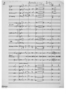 Sentence for Choir and Organ: Version for Male Choir and Orchestra by Ernst Levy