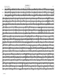Klarinetten-Musi, Ländler 1: Klarinetten-Musi, Ländler 1 by Friedrich Gross