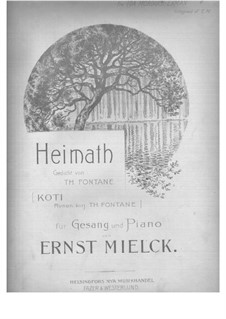 Heimath: Heimath by Ernst Mielck