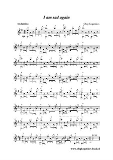 I am sad again, Op.5: I am sad again by Oleg Kopenkov