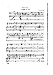 Calvary: Recitative and Aria 'When This Scene of Trouble Closes' by Louis Spohr