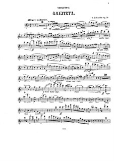 Piano Quintet No.2 in F Major, Op.76: parte de cordas by Salomon Jadassohn
