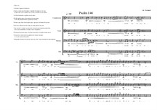 Psalm 146 for Male choir: Ct, T, Ba, B, MVWV 811: Psalm 146 for Male choir: Ct, T, Ba, B by Maurice Verheul