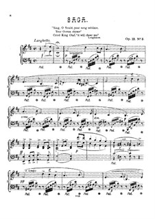 Pieces for Piano, Op.13: No.3 Saga in B Minor by Alexander Mackenzie