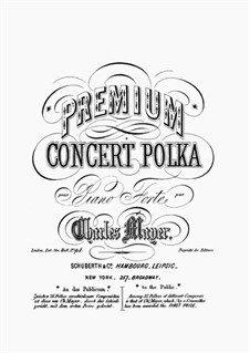 Premium Concert Polka, Op.9: Para Piano by Charles Mayer