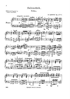 Three Pieces, Op.4: todas as peças by Halfdan Kjerulf