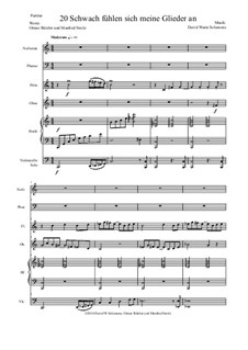 Aton: Part 20 - My limbs feel weak (2 voices, harp, cello, oboe, flute) by David W Solomons
