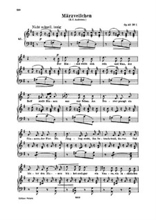 Five Songs, Op.40: set completo by Robert Schumann