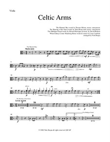 Celtic Arms: parte viola by folklore, Patrick Sarsfield Gilmore, David Braham