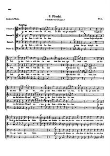 Three Songs, D.825 Op.64: No.3 Flucht (Escape) by Franz Schubert