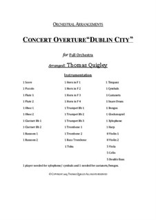 Concert Overture (Dublin City): Concert Overture (Dublin City) by folklore