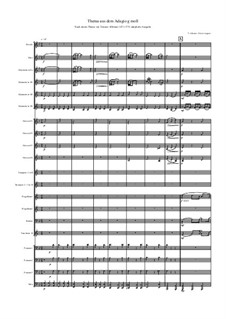 Adagio in G Minor: Para banda de sopro by Tomaso Albinoni