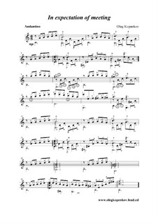 In Expectation of Meeting, Op.5: In Expectation of Meeting by Oleg Kopenkov