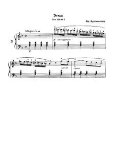 No.3: Para Piano by Johann Friedrich Burgmüller