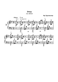 No.5: Para Piano by Johann Friedrich Burgmüller