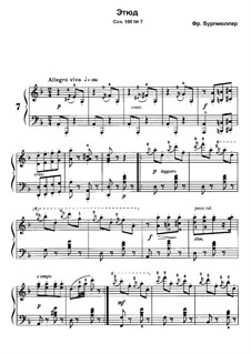 No.7: Para Piano by Johann Friedrich Burgmüller