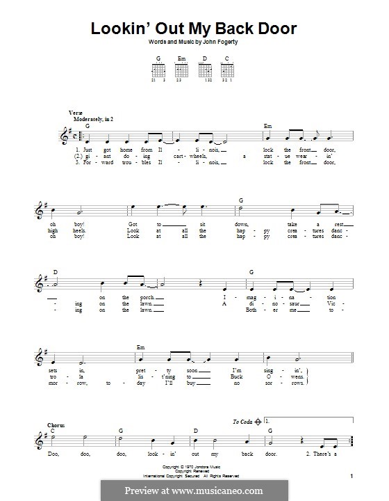 The doors ноты. Creedence clearwater revival lookin' out my backdoor. Перевод песни back door. Domino stray kids текст. Creedence clearwater revival - lookin' out my back door.