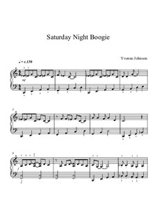 Saturday Night Boogie: Saturday Night Boogie by Yvonne Johnson