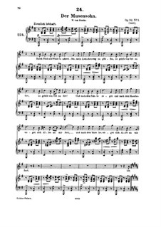 Songs for Voice and Piano: Volume IV part II by Franz Schubert