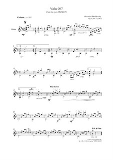 Valse No.7, Op.8: Valse No.7 by Alexander Khodakovsky