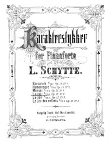 Fire karakterstykker (Four Character Pieces), Op.12: No.2 La nuit by Ludvig Schytte