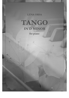 Tango d-moll: Para Piano by Lena Orsa